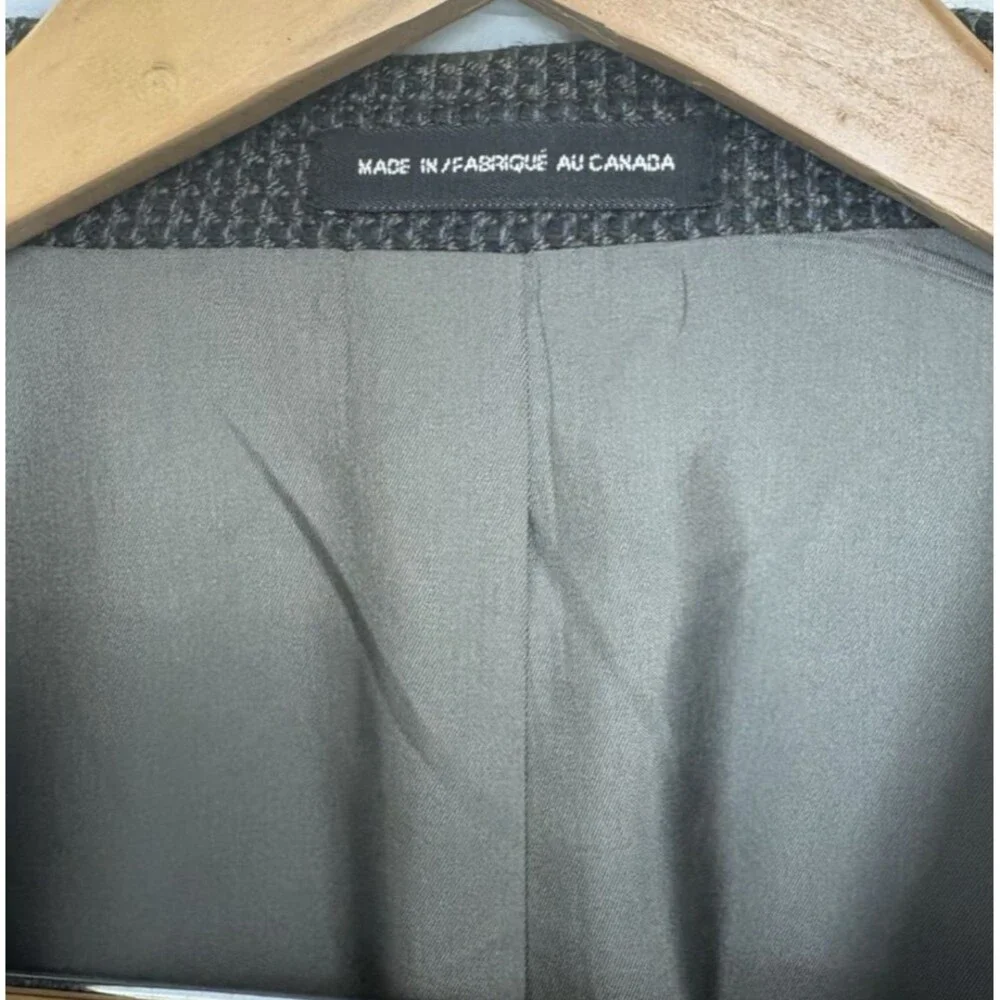 Per Gruppo STARS Men’s Blazer Size 46R Black Gray  Sport Coat Jacket